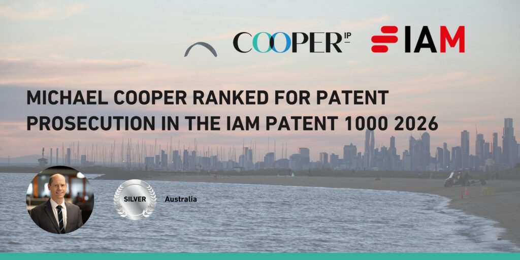 Image IAM Patent 1000 Michael Cooper Patent Trade Mark Attorney